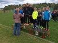 11-vuotiaat pojat saalistivat mahtavalla juoksulla 4 x 50 metrin pronssia: Juuso Tuominen, Luka Kotonen, Joonatan Lindberg ja Markus Sankari.