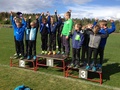 9-vuotiaat Kiskon pojat ovat piirinmestareita 4 x 400 metrin viestissä vuosimallia 2015! Täydellistä viestihallintaa alusta loppuun: Ayden Fox, Elias Hietanen, Aleksander Västrik ja Christian Lindberg.